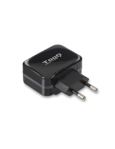 CARGADOR PARED USB TQWC-1S02 2xUSB 3.4 A(TOTAL) AI-TECH NEGRO