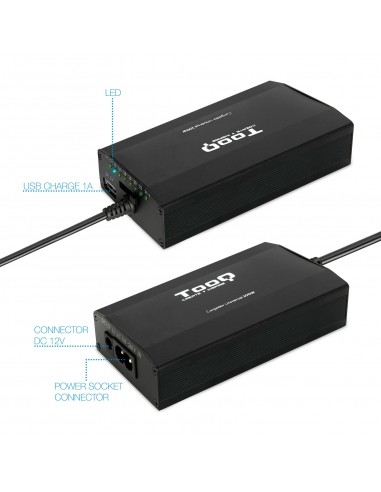 CARGADOR PORTATIL UNIVERSAL TQLC-100BS01M 100W  1xUSB