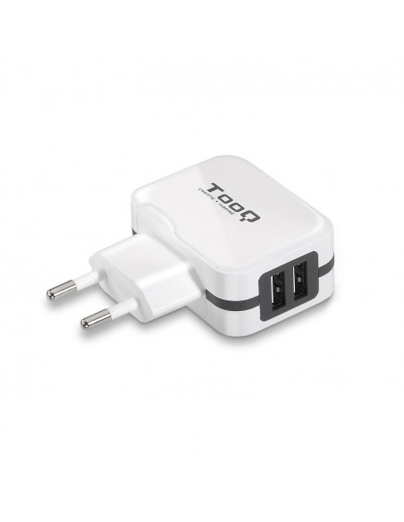 CARGADOR PARED USB TOOQ TQWC-11S02WT 2xUSB 3.4 BLANCO CARGADOR PARED USB TOOQ TQWC-11S02WT 2xUSB 3.4 BLANCO