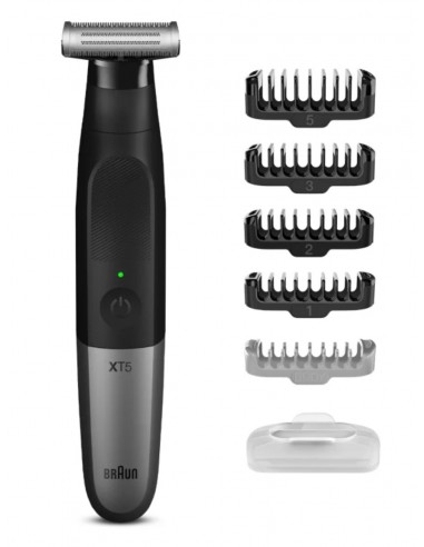 AFEITADORA BRAUN WET AND DRY SERIE X XT5100  CON BATERIA  6 ACCESORIOS