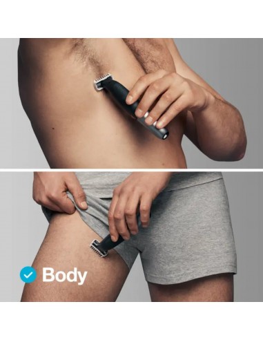 AFEITADORA BRAUN WET AND DRY SERIE X XT5100  CON BATERIA  6 ACCESORIOS