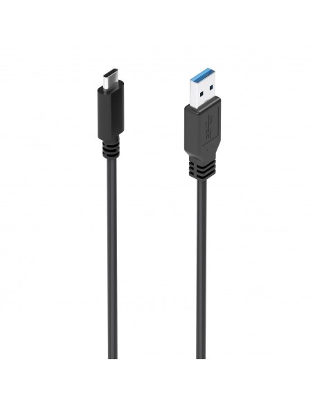 CABLE AISENS USB 3.1 GEN2 10GBPS 3A TIPO USB-C M-A M NEGRO 2.0M