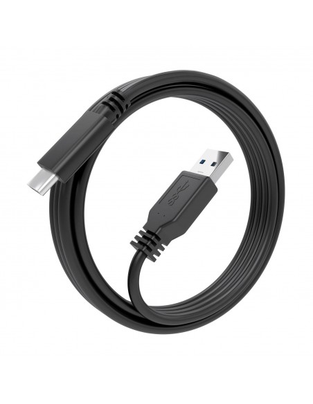 CABLE AISENS USB 3.1 GEN2 10GBPS 3A TIPO USB-C M-A M NEGRO 2.0M