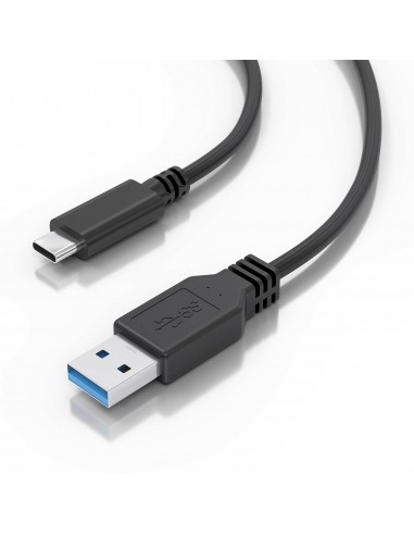 CABLE AISENS USB 3.1 GEN2 10GBPS 3A TIPO USB-C M-A M NEGRO 2.0M