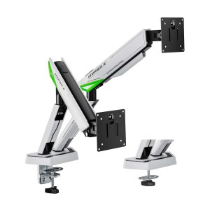 SOPORTE AISENS MESA GAMING CONTRAPESO MONITOR (3 PIV 2 BRAZOS) 17-38