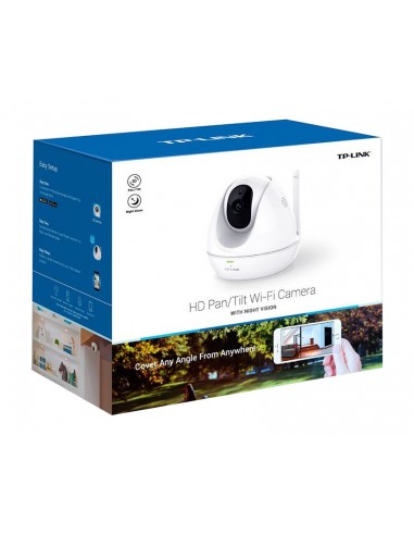 CAMARA IP TP-LINK INTERIOR 720HD DIA NOCHE ROTATIVO TARJETA SD