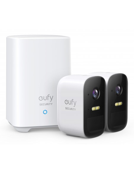 SISTEMA CAMARA DE SEGURIDAD EUFY CAM 2C KIT 2+1