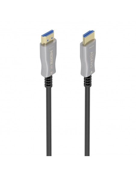 CABLE HDMI AISENS V2.0 OPTICO ACTIVO AOC 4K60HZ 18GBPS A M-A M 10M NEGRO