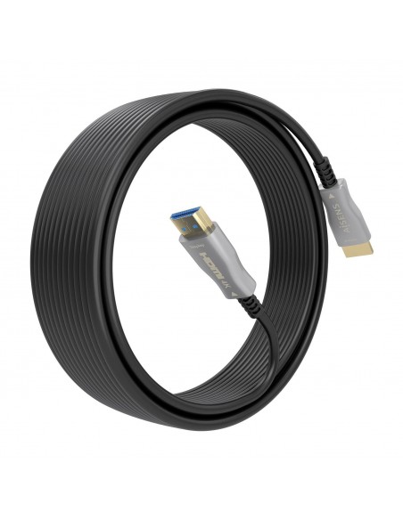 CABLE HDMI AISENS V2.0 OPTICO ACTIVO AOC 4K60HZ 18GBPS A M-A M 10M NEGRO