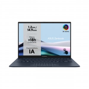 PORTATIL ASUS ZENBOOK UX3405CA-PZ284W U7-255H 16GB 1TB SSD 14" OLED W11H 2