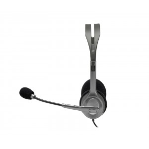 AURICULARES LOGITECH H110 NEGRO MICROFONO ALAMBRICO 2