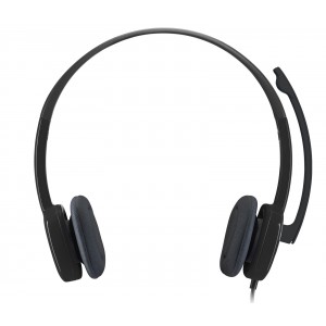 AURICULARES LOGITECH H151 NEGRO MICROFONO ALAMBRICO 2