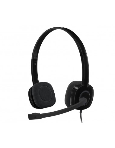AURICULARES LOGITECH H151 NEGRO MICROFONO ALAMBRICO