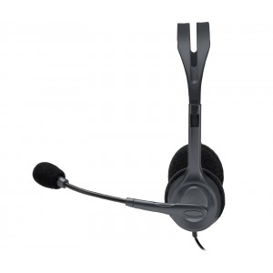 AURICULARES LOGITECH H111 GRIS MICROFONO ALAMBRICO 2