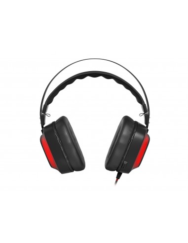 AURICULARES GAMING GENESIS RADON 720 7.1 VIRTUAL MICROFONO INVISIBLE NEGRO