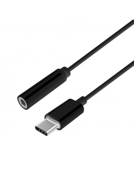 CONVERSOR AISENS USB-C A AUDIO USB-C M-JACK 3.5 H 15CM