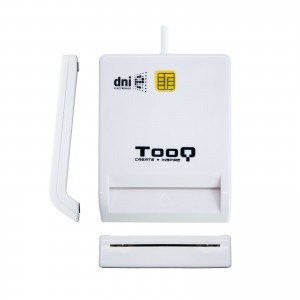LECTOR TARJETAS EXTERNO DNIe TOOQ TQR-210W BLANCO 2