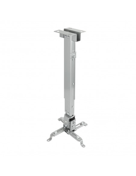 SOPORTE TECHO PROYECTOR TOOQ PJ2012T-SPLATA 130 430 - 650 mm MAX 20 KG