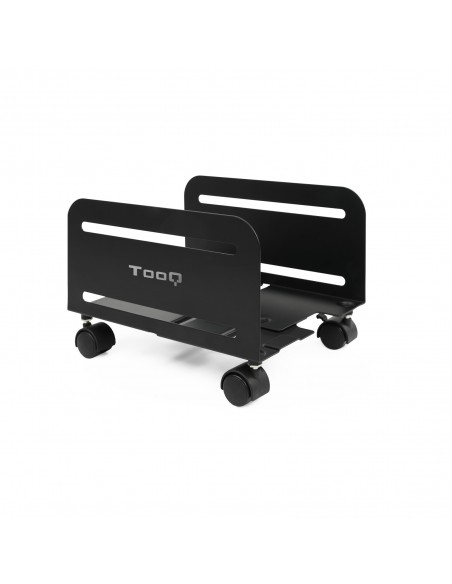 SOPORTE PARA CPU DE SUELO CON RUEDAS TOOQ UMCS0004-B NEGRO