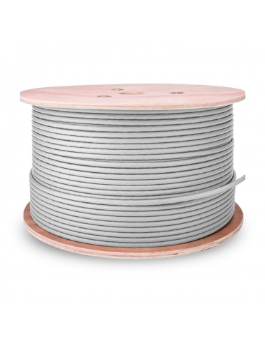 BOBINA CABLE RED AISENS RJ45 CAT.6 UTP RIGIDO CCA 305M GRIS