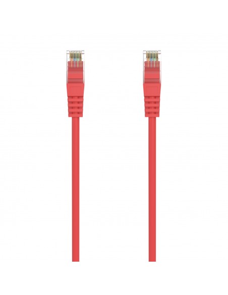 CABLE RED AISENS LATIGUILLO RJ45 LSZH CAT.6A UTP AWG24 30CM ROJO
