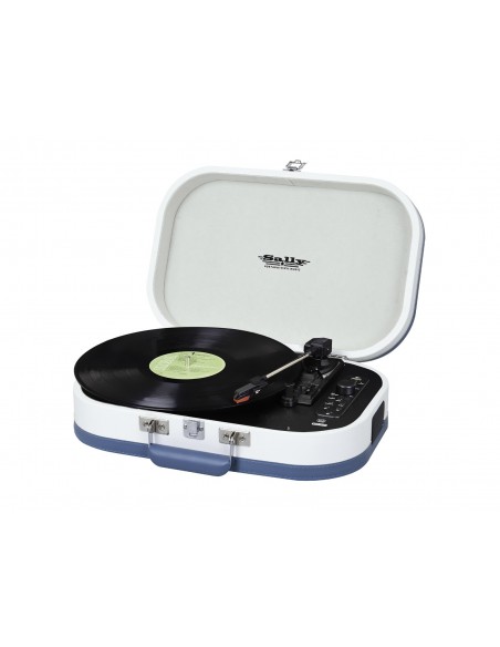 SALLY TOCADISCOS TREV BLUETOOTH BATERIA RECARGABLE USB TT 1020 BT TURQUESA SALLY TOCADISCOS TREV BLUETOOTH BATERIA RECARGABLE USB TT 1020 BT TURQUESA