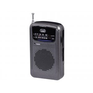 RADIO TREVI BOLSILLO RA 710 GMG MINI PORTABLE AM FM RADIO METAL GUN