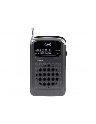 RADIO TREVI BOLSILLO RA 710 GMG MINI PORTABLE AM FM RADIO METAL GUN