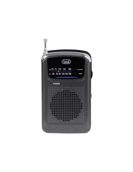 RADIO TREVI BOLSILLO RA 710 GMG MINI PORTABLE AM FM RADIO METAL GUN
