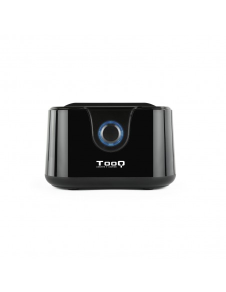 DOCK TOOQ TQDS-802B 2xSATA 2,5" 3,5" USB 3.0, CLONE OTB NEGRO