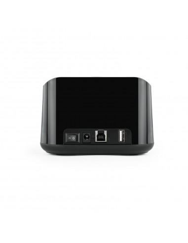 DOCK TOOQ TQDS-802B 2xSATA 2,5" 3,5" USB 3.0, CLONE OTB NEGRO