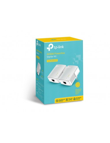 POWERLINE TP-LINK AV600 KIT 2 UDS 1 PORT