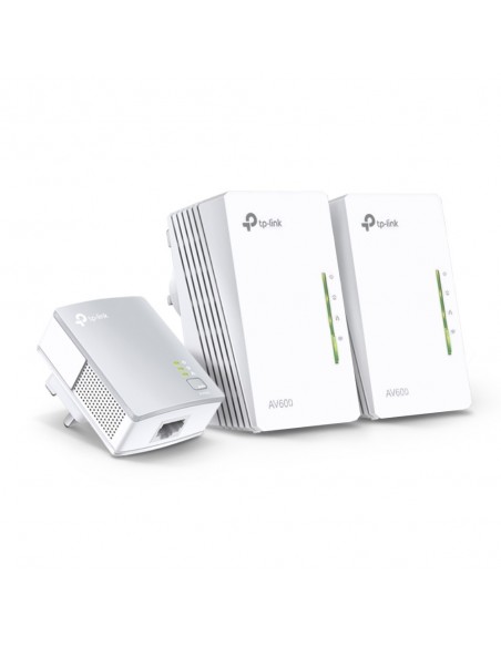 POWERLINE WIFI TP-LINK AV600 KIT 3UDS 2 PORT