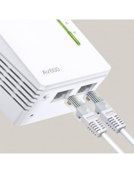 POWERLINE WIFI TP-LINK AV600 KIT 3UDS 2 PORT