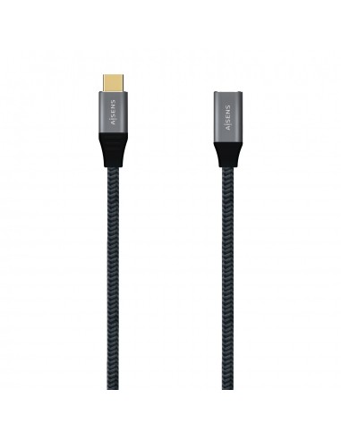 CABLE AISENS USB 3.2 GEN2X2 ALUMINIO USB-CM-CH GIS 1.0M