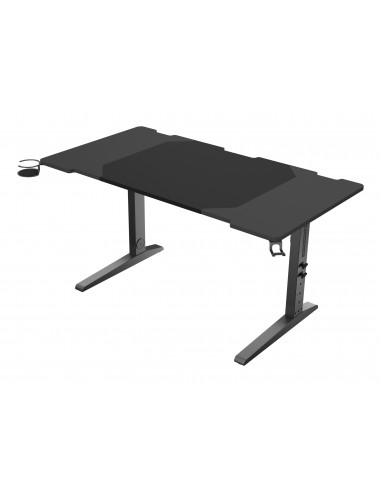 MESA GAMING GENESIS HOLM MODULAR 140 RGB NEGRO 140X75 CM