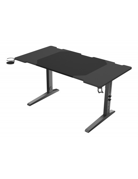 MESA GAMING GENESIS HOLM MODULAR 140 RGB NEGRO 140X75 CM