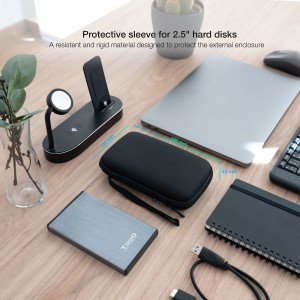 FUNDA CAJA EXTERNA TOOQ 2.5" NEGRO 2
