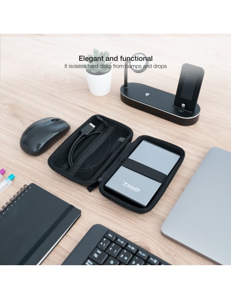 FUNDA CAJA EXTERNA TOOQ 2.5" NEGRO