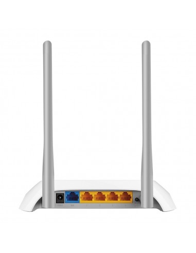 ROUTER TP-LINK N300 4 PORT 10 100 2 ANTENAS ISP