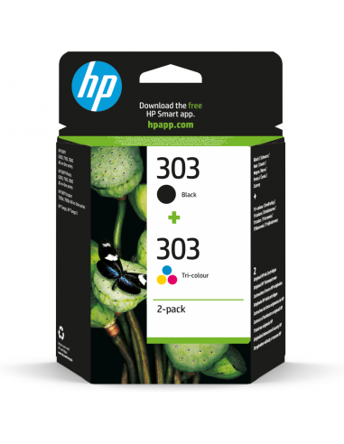TINTA HP 303 PACK AHORRO 2 NEGRO +...