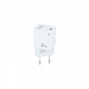 CARGADOR DE PARED TOOQ GAN USB-C PD 30W