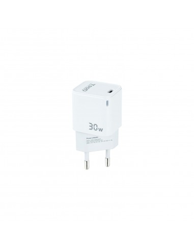 CARGADOR DE PARED TOOQ GAN USB-C PD 30W