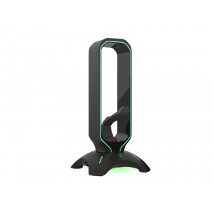 SOPORTE GENESIS VANAD 500 AURICULARES CON BUNGEE Y HUB USB 2