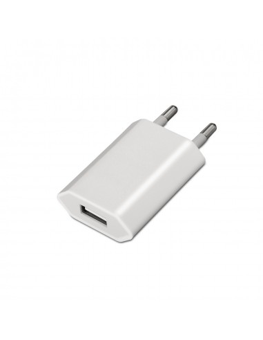 MINI CARGADOR AISENS USB 5V 1A BLANCO