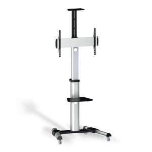 SOPORTE SUELO AISENS RUEDA BANDEJA DVD CAMARA MONITOR 37-70