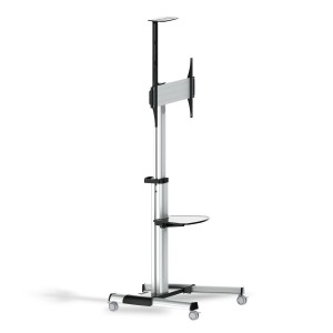 SOPORTE SUELO AISENS RUEDA BANDEJA DVD CAMARA MONITOR 37-70 2