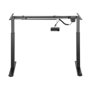 MESA REGULABLE AISENS SIN TABLERO PANEL CONTROL 80KG NEGRO 2