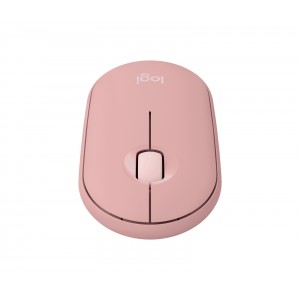 RATON LOGITECH PEBBLE MOUSE M350S ROSA BLUETOOTH 2