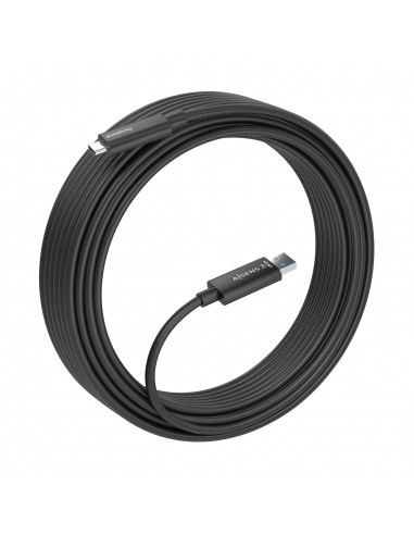CABLE AISENS USB3.2 GEN2X1 10GBPS AOC DATOS USB-A M-USB-C M 15M